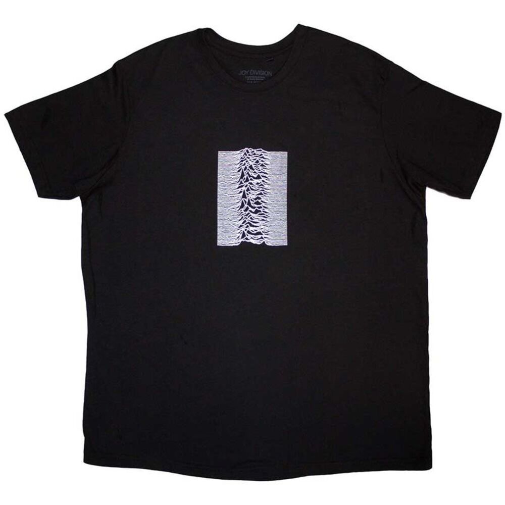 Joy Division Unisex Adult Lone Pulsar Back Print T-Shirt / Black
